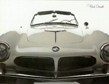 Bmw 507 Automobile Car Postcards - Postcard Reprint