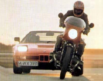 Bmw Anzeige 1979 Reprint M1 - Postkarte Reprint