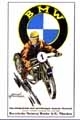 Bmw Motorrad 1925 Automobile Car - Postkarte Reprint