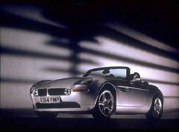 Bmw Z8 Automobile Postcards Reprint