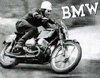 Bmw Anzeige 1952 Reprint Solo - Postkarte Reprint