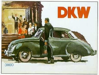 Dkw 3=6 Anzeige 1953-1955 Audi