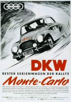 Dkw 3=6 Racing Race Advertisement