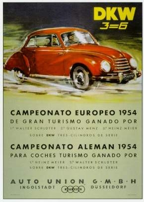 Audi Advertisement 1954 Ag Ingolstadt