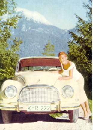 Dkw 3=6 Advertisement 1957 Audi