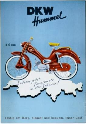 Dkw Hummel Advertisement 1956 Audi
