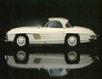 Mercedes Benz 300 Sl - Postcard Reprint