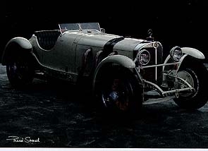 Mercedes Ssk - Postkarte Reprint