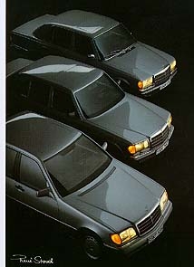 Mercedes W 140/w 126/w 116 - Postcard Reprint