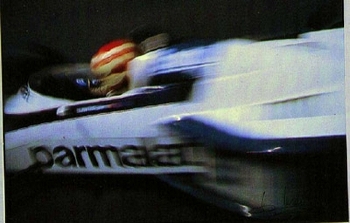 Nelson Piquet Auf Brabham Rennen