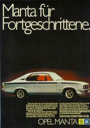 Opel Manta A 1974