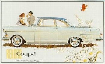 Opel-rekord Coupé 1961