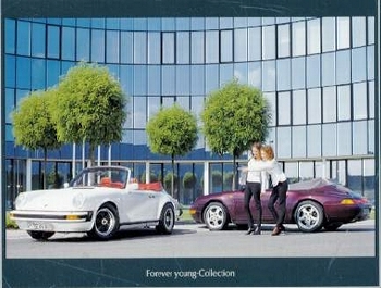 Porsche 911 Cabriolet 1983/1996 Forever - Postcard Reprint