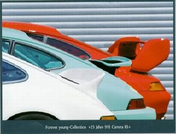 Porsche 911 Carrera Rs Spoiler - Postcard Reprint