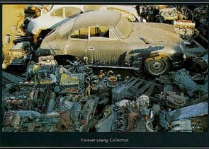 Porsche-technology Against Time - Postcard Reprint