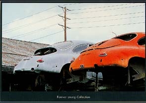 Porsche-technology Against Time - Postcard Reprint