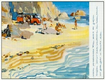 Vw Bulli Busvw Transporter Advertisement