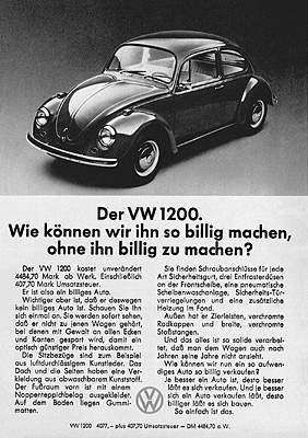 Vw Käfer 1968