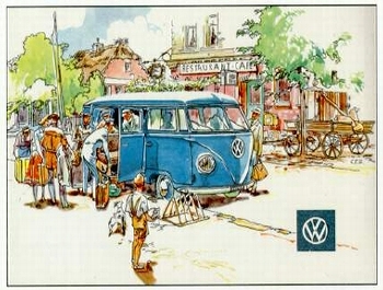 Vw Volkswagen Bulli Bus Transporter