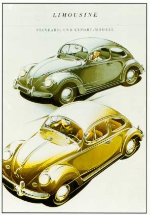 Vw Volkswagen Beetle Advertisement 1958