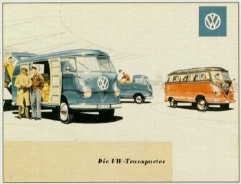 Vw Volkswagen Bulli Bus Transporter