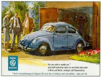 Vw Volkswagen Beetle Advertisement