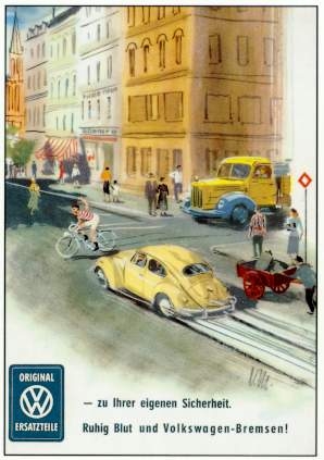 Vw Volkswagen Beetle Advertisement