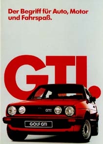 Vw Volkswagen Golf Gti Werbung