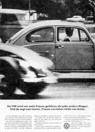 Vw Volkswagen Käfer Werbung