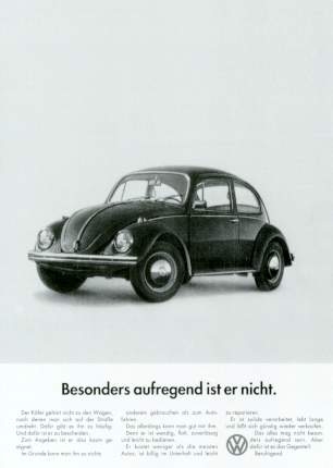 Vw Volkswagen Käfer Werbung