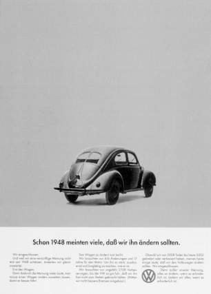 Vw Volkswagen Käfer Werbung