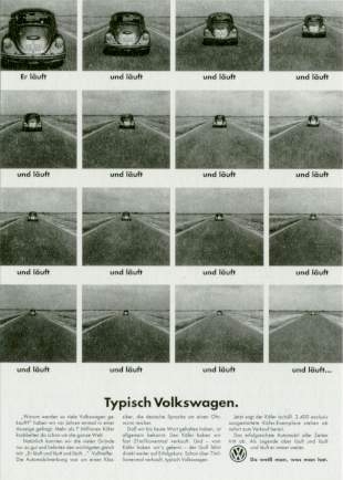 Vw Volkswagen Beetle Advertisement