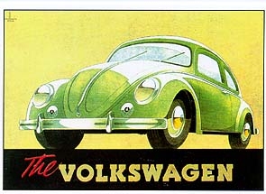 Vw Volkswagen Beetle Advertisement 1949