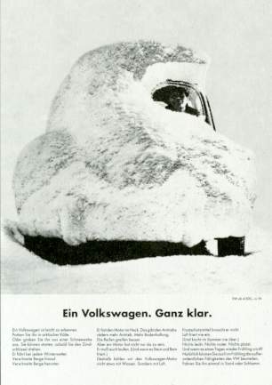 Vw Volkswagen Beetle Advertisement