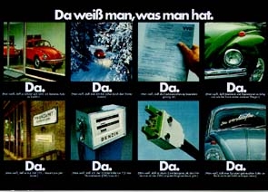 Vw Volkswagen Beetle Advertisement 1974