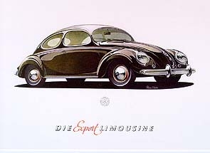 Vw Volkswagen Käfer-werbung 1952