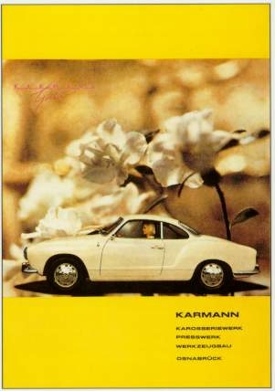 Vw Volkswagen Karmann Ghia Advertisement