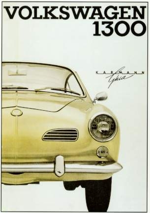 Vw Volkswagen Karmann Ghia Advertisement