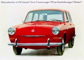 Vw Volkswagen Variant Werbung 1964