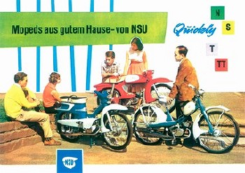 Nsu Quickly 1960 - Postcard