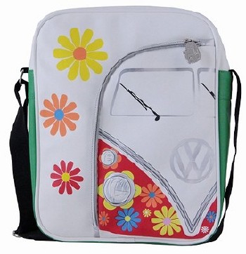 Vw Transporter Van Shoulder Bag - Flower Power