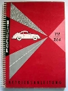 Porsche 356 Betriebsanleitung 1956 Sehr