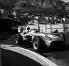 Stirling Moss Im Mercedes-benz W 196 Monaco Grand Prix 1955