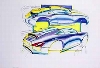 Porsche Design Studie Porsche 996, Poster 1998