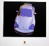 Porsche Design Studie Porsche 996 Turbo, Poster 2000