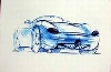 Porsche Design Studie Porsche Boxster, Poster 1998