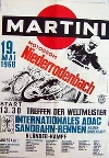 Original Renn 1968 Martini Motodrom