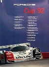Porsche Cup 1992 - Porsche Original Rennplakat