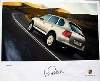 Porsche Original Werbeposter - Porsche Cayenne W. Röhrl - Gut Erhalten