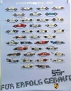 Porsche Original Werbeplakat 1982 - Rennwagen Seit 1953 - Gut Erhalten